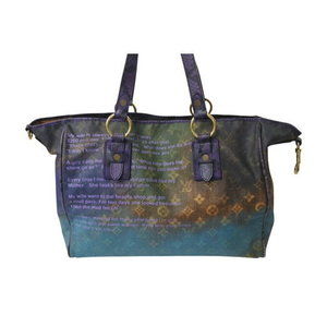 Louis Vuitton Jokes Tote Heartbreak Bag Violet Purple Monogram
